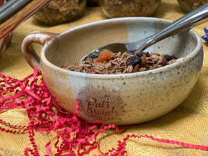 Pat’s Granola Handcrafted Stoneware Bowl